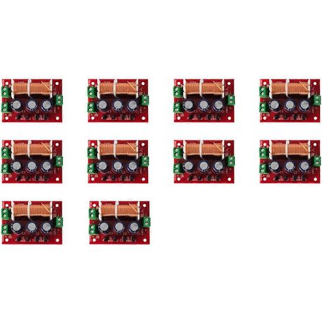Frequenzsplitter für 400-W-HiFi-Lautsprecher, Modifikations- und Verbesserungsplatine für Breitbandlautsprecher, Höhen und Bässe, lötfrei (1/5)