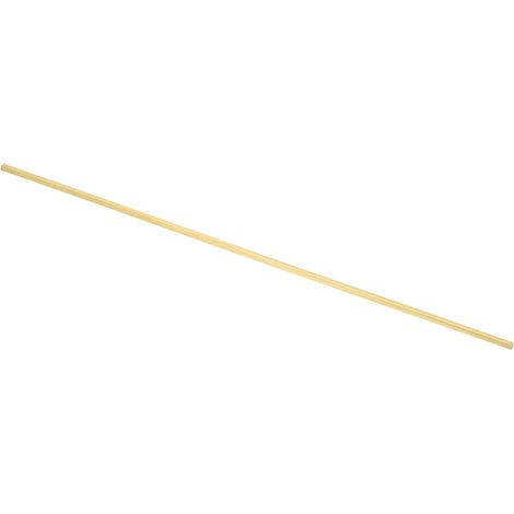 Brass Square Bar 0.1x0.1" Length 11.81" for Craftsmanship, Electrical Maintenance, Architectural Decoration, Solid Brass (1/5)