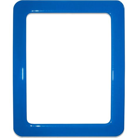 Magnetischer, selbstklebender Rahmen, Größe 19,0 x 23,8 cm – blau (1/5)