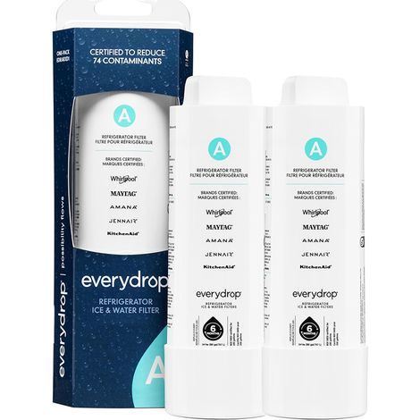 Filtre à eau pour réfrigérateur Everydrop de Whirlpool A - EDRARXD1 (lot de2) (1/4)