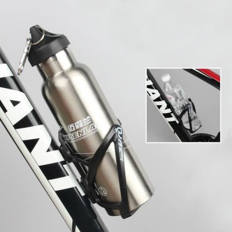 Porte Bidon Vélo - Bouteille d'eau avec support pour Cyclisme - Montage facile (1/4)