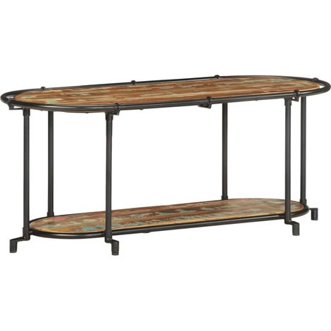 Meuble TV,Banc TV,Armoire TV 100x42x40 cm Bois massif de récupération CFW324313 (1/5)