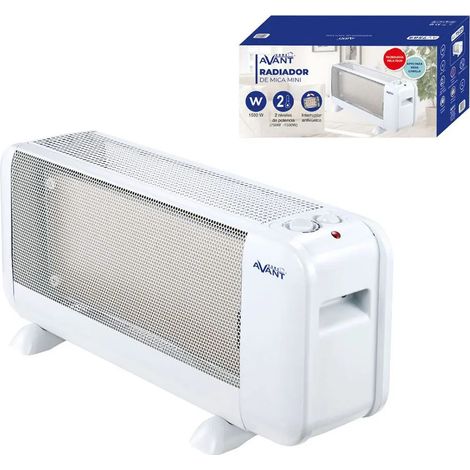 Avant AV7589 Mini Radiateur électrique blanc compact (1/2)