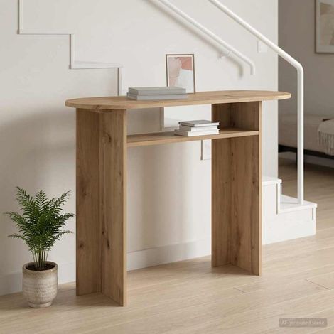 vidaXL  Console Table  Artisan Oak 100 x 39.5 x 75 cm Engineered Wood