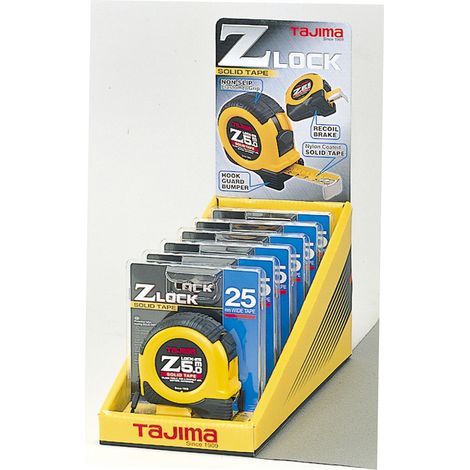 Tajima Bandma¤ Z-LOCK Lnge 5 m Breite 25 mm sto¤gedmpfter Rückzug Z5L50MYD
