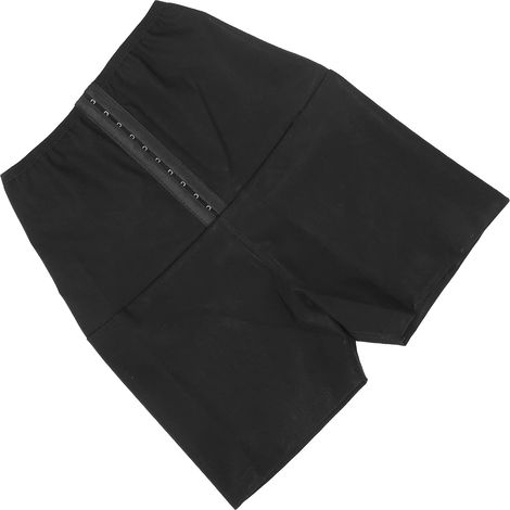 Short de Sudation de Sauna pour Femme, Short D'entraînement Taille Haute en Néoprène avec Fermeture à Crochet et œillet pour Brûler les Graisses, Façonner les Cuisses, Contrôler (1/5)