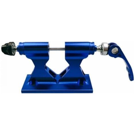 1 support de fourche avant de vélo à dégagement rapide, support de fourche avant de vélo, clip fixe pour voyage en plein air, bleu (1/3)