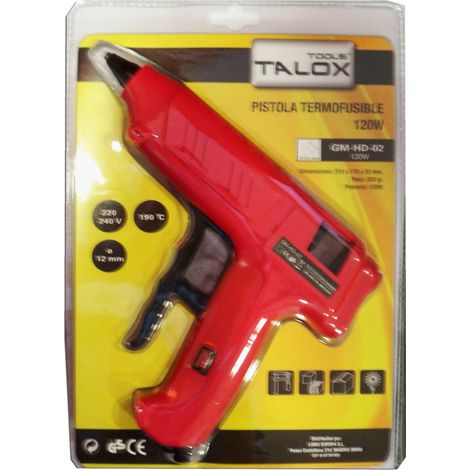 Pistola de Termofusión TALOX 120 W GM-HD-02 para Barra de 12