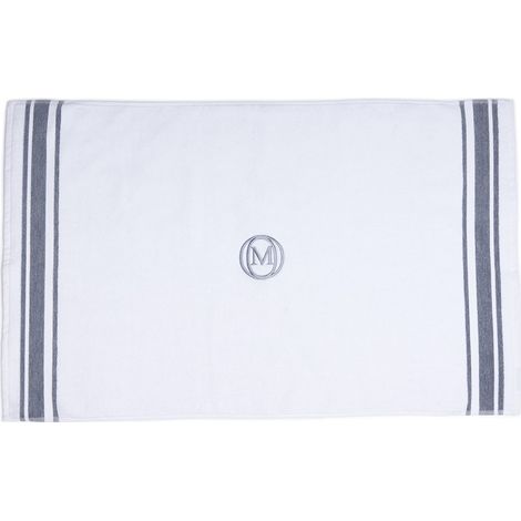 Alfombra de baño MonogrLinea 60x100cm gris claro / Officine Monogram (1/4)