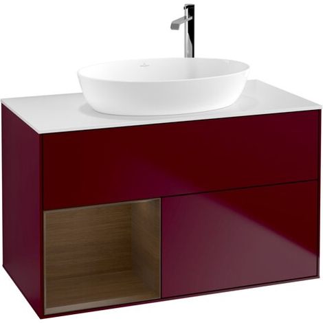 Villeroy & Boch G891GNHB Meuble sous-lavabo Finion G89 (1/2)