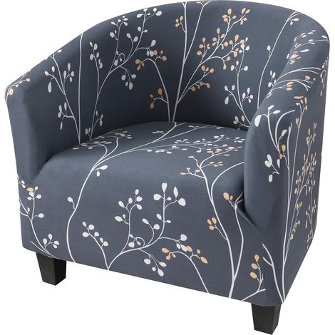 Housse extensible pour fauteuil club et chaise tubulaire, protection universelle pour canapé et fauteuil (1/3)