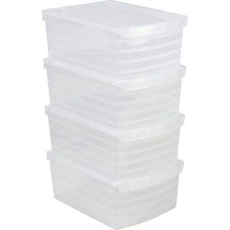Set 4 Cassetti Multiuso Danubio HEMAX  Contenitori Organizer (1/4)