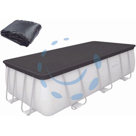 Telo Copri Piscina fuoriterra Rettangolare 732x366 cm Bestway (1/7)