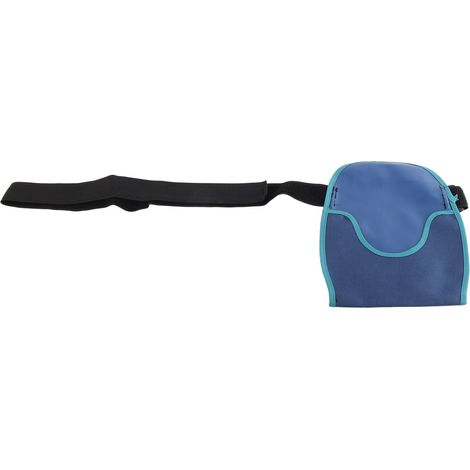 Housse de Poche de Colostomie Lavable Imperméable avec Ceinture Ajustable Bleue (1/5)