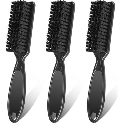 3 Pcs Nylon Hairdresser Brush Nail Brush Cleaning Brush Hair Clipper Brush (1/5)