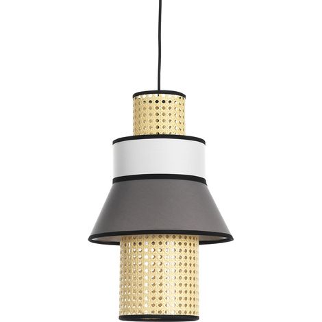 Lampadario in tessuto multicolore cm H.43 x Ø.27