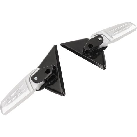 Pédale pliante de moto en alliage d'aluminium, larges repose-pieds pliables de remplacement pour Piaggio Vespa Spring Primavera LX LXV 150 125 (1/5)