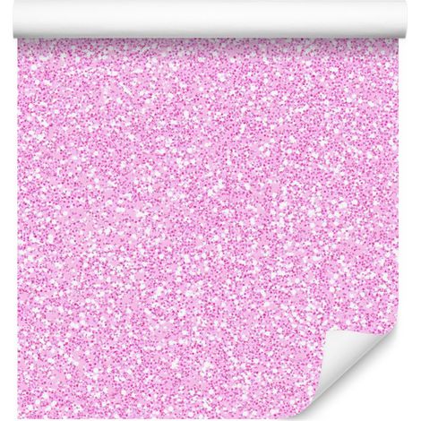 Papier peint pailleté lavande et rose poudré pour salon et chambre 50x1000 cm (1/5)