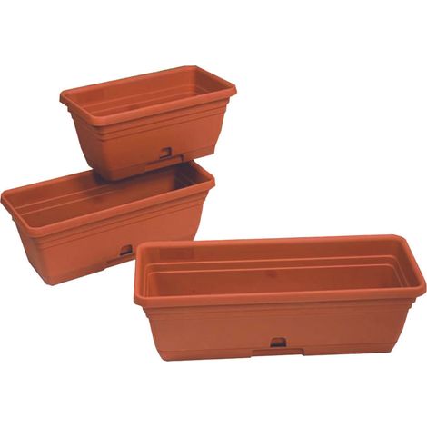 Balconetta maximelissa con riserva acqua - cm.65x25x21h.