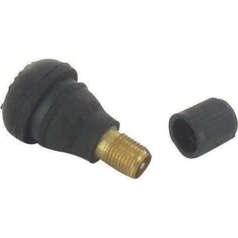 Valve - TR412 - Longueur Totale 28,2 Mm - Pour Roues Vélo Et Moto - Lot De 1