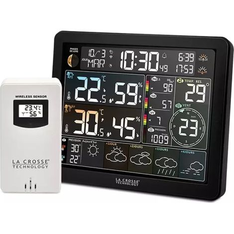 stazione meteorologica nera - SW405-BLA - La Crosse Technology
