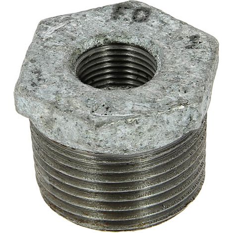 Réduction fonte galva Mâle 1" Femelle 3/8