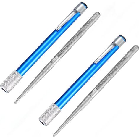 Aiguiseurs de Couteaux, Diamant Affûtage Pierre Stylo Bâton Portable, Poche Diamant Sharpener Affûtage Type Affûteur Outil pour Chasse Eérieure Cuisine (1/5)
