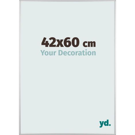 yd. - Cadre photo 42x60 - Argent Mat - Aluminium - Kent