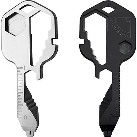outil Cl Multifonction Outil Cl Extrieur Ouvre-bouteille En Acier Inoxydable 24 En 1 Mini Cl Portable Utilis Pour Les Outils De Ligne De C (1/5)
