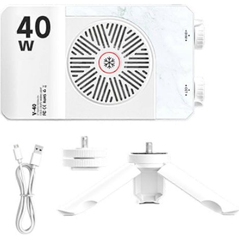 Lampe vidéo LED portable 40W mini petite lampe d'appoint portable (1/5)