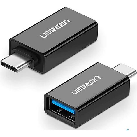 Ugreen Usb C Auf Usb A 3 0 Adapter Schwarz
