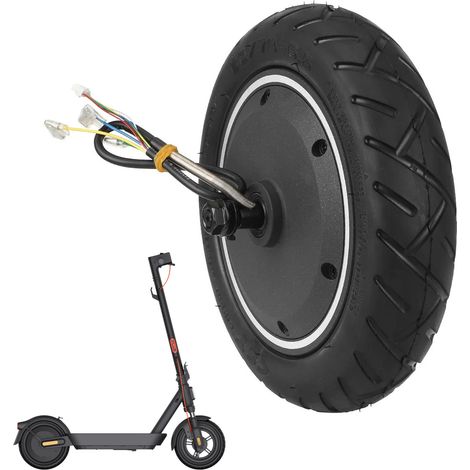 Geeignet für 5Pro Elektrorollermotoren mit Cheng Shin 60/70-6.5 schlauchlosen Reifen und 48V 400W Antriebsrädern.