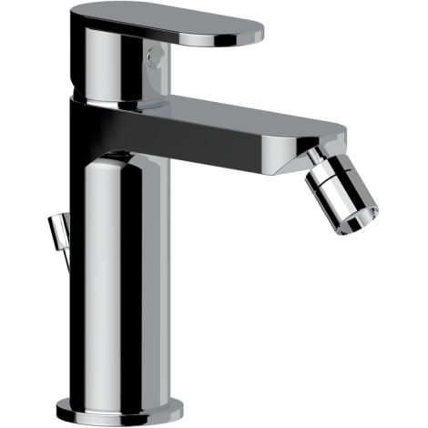 Verchromte Bidetarmatur Mit Ablaufventil Mit Zugstange, Elegant Und Modern Amalfi