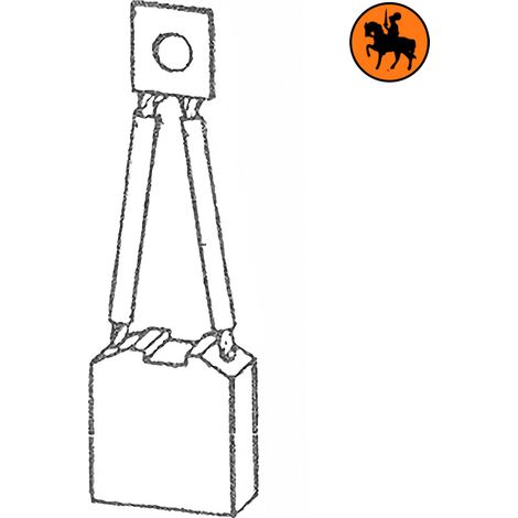 Ensemble de 4 balais de charbon TOYOTA 14512-22501 8x30x25mm