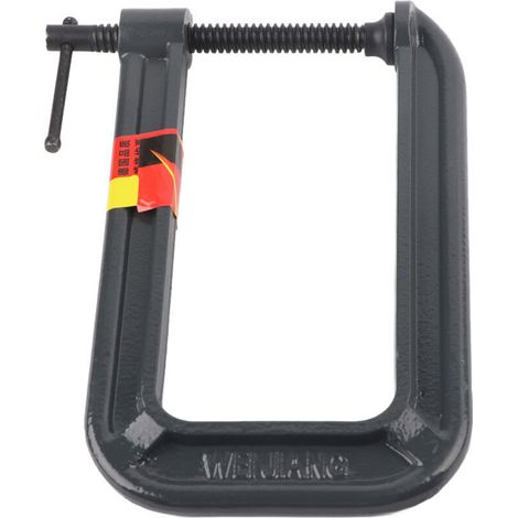 Abrazadera en C tipo G de alta resistencia para carpintería, herramienta de sujeción para trabajos de carpintería y bricolaje (70, 180 mm) - Crezuo