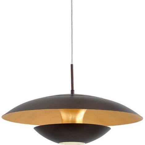 Suspension Nuvano - Brun|Or (1/3)