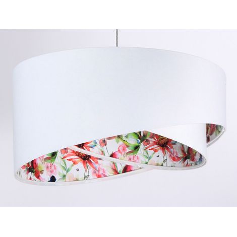 Suspension asymetric 060-6-439 - Blanc, multicolore