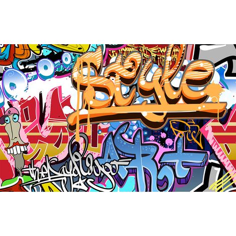 Affiche deco graffiti style - 60x40cm - made in France (1/5)