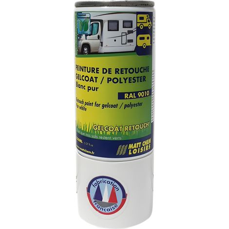 Gelcoat retouch ral 9010 blanc pur