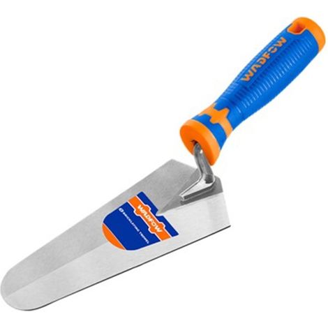 Paleta albañil WADFOW 8 pulgadas, biela de 9,5 mm, diseño ergonómico y alta resistencia
