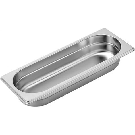 Bac gastronorme 325x132mm acier GN2/8 - Caterchef
