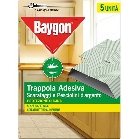 SET 5 TRAPPOLE ADESIVE SCARAFAGGI CUCINA (1/5)