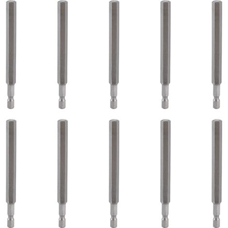 Jeu de 8 embouts de tournevis électrique, douilles hexagonales magnétiques renforcées, accessoires 8mm pour vissage précis et efficace. (1/5)