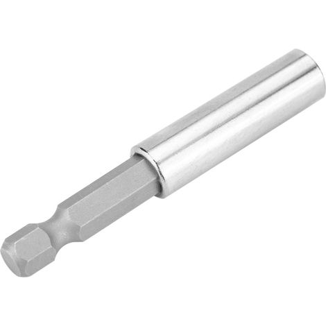 Rallonges hexagonales pour embouts de tournevis de 60 mm de long, lot de 10, rallonge magnétique puissante en acier au chrome-vanadium. (1/5)