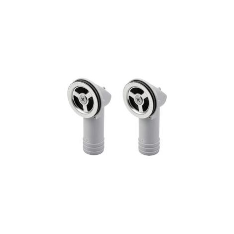 Lot de 2 accessoires pour évier de cuisine Interface ronde de trop plein Interface ronde pour maison, hôtel, centre commercial et autres endroits (1/5)