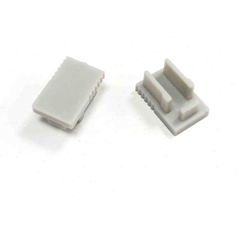 Embout profil aluminium 8X12mm (1U)
