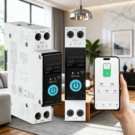 Smart Home Switch – Mobile Fernbedienung, 3 Timing-Modi – für Haushaltsgeräte (1/5)
