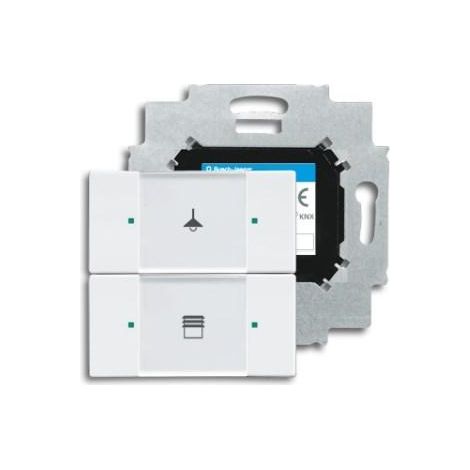 Busch-Jaeger 6126/01-84 Placa de acabado blanca (1/2)