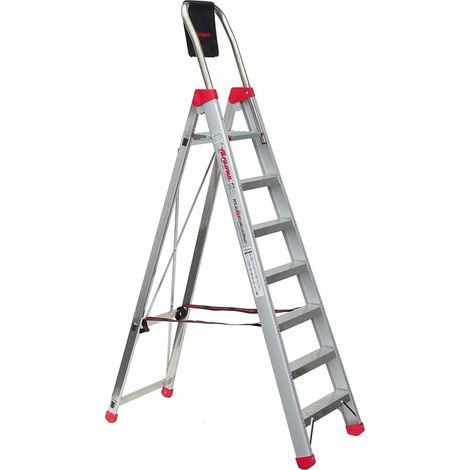 Échelle en aluminium Faraone Lady 7, 7 échelons, 150 kg (1/4)