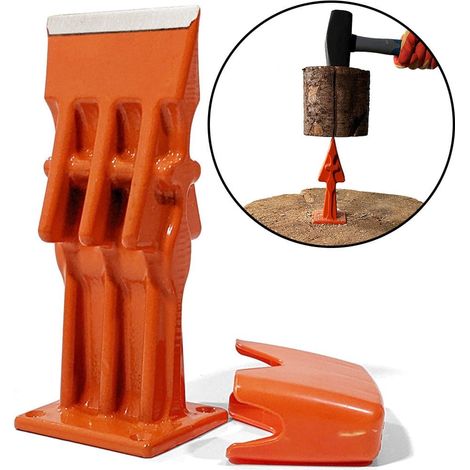 Forest Master Universal USAB Base de hache à fendre de 7″ – Fendeuse de bois de chauffage et d'allumage (1/5)